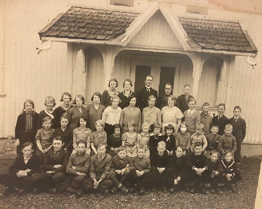 Tønnerød skole ca. 1933-34
